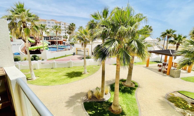 Sandy Beach Condo | Beautiful 1 Bedroom Condo on the Sea of Cortez at Las Palmas Resort BN-203B