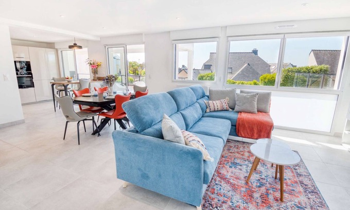 Larmor-Plage Apartment | Beautiful 2-room apartment, 200 m from the beach, by Groom*