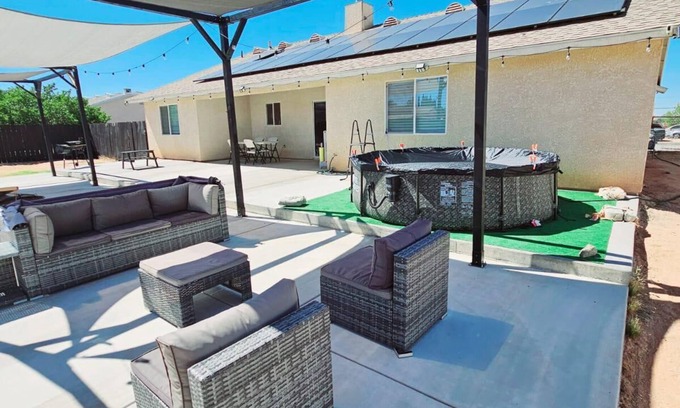 Apple Valley House | "Beautiful 3 BR Desert Oasis"nNo Cleaner Fees!nLate Check InsnPet-Friendly