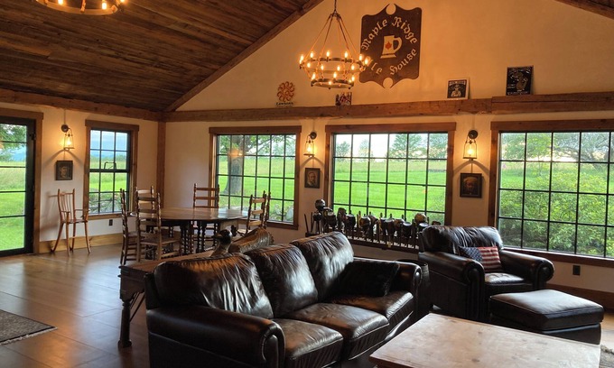 West Burke Other | Beautiful 4-bed farmhouse on 25 acres in West Burke-12 min from Burke Mountain!