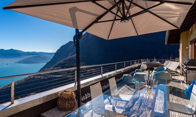 Fonteno Apartment | Beautiful apartment for 6 guests with hot tub, WIFI, A/C, TV, terrace and pets allowed