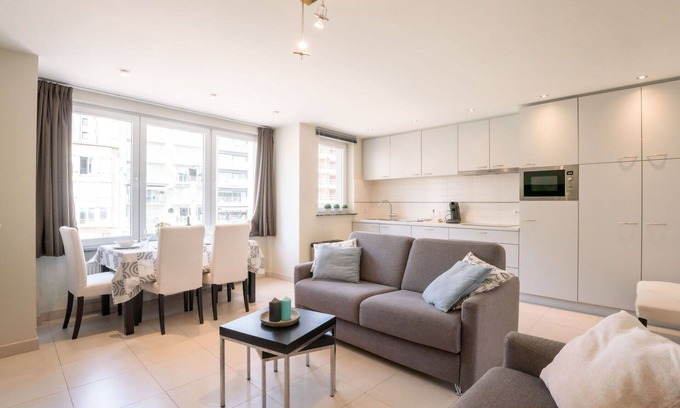 Blankenberge Apartment | Beautiful apartment for 4 guests with WIFI and TV