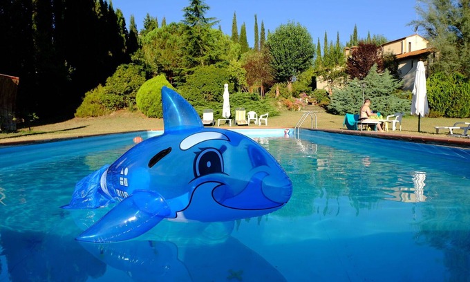Gambassi Terme Other | Beautiful apartment for 4 people with WIFI, pool, TV, patio and pets allowed, close to San Gimig.