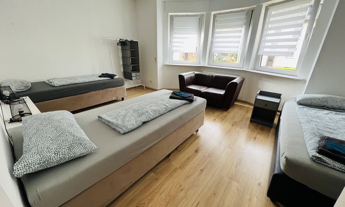 Stahlwerk Weitmar Apartment | Beautiful Apartment I 8 Beds I 3 Sleeping Room I Fast Wifi I Terrace