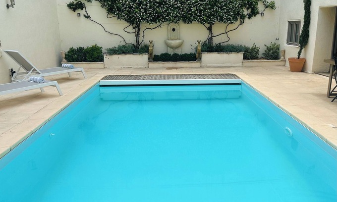 Pouzolles House | Beautiful character 4 bed home with large, private heated pool near Pezenas