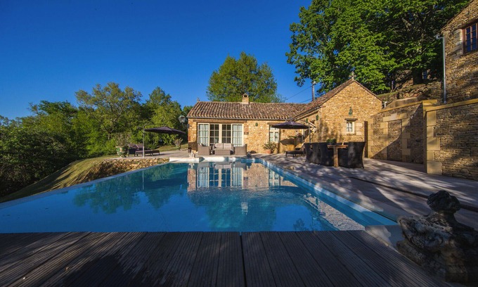 Le Buisson-de-Cadouin Villa | Beautiful villa for 8 people with private pool