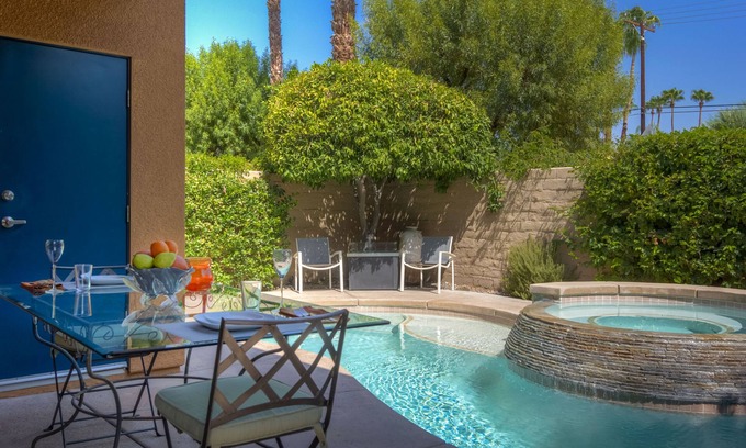 Downtown Palm Springs House | Beautiful Getaway in Small Gated Community, with Private Pool and Spa!