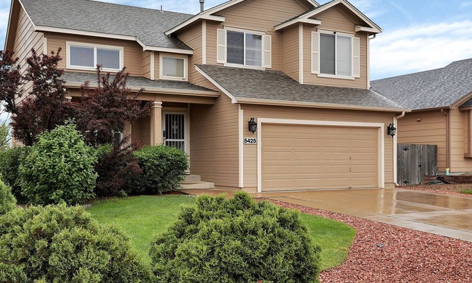 Security-Widefield House | Beautiful Home by C/S Airport, that is great for entertaining inside & outside.