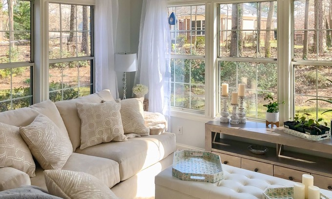 Norcross House | Beautiful home with WiFi, W/D, fireplace, close to Assembly & Third Rail Studios