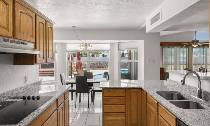 Biggs Field House | Beautiful house with a pool