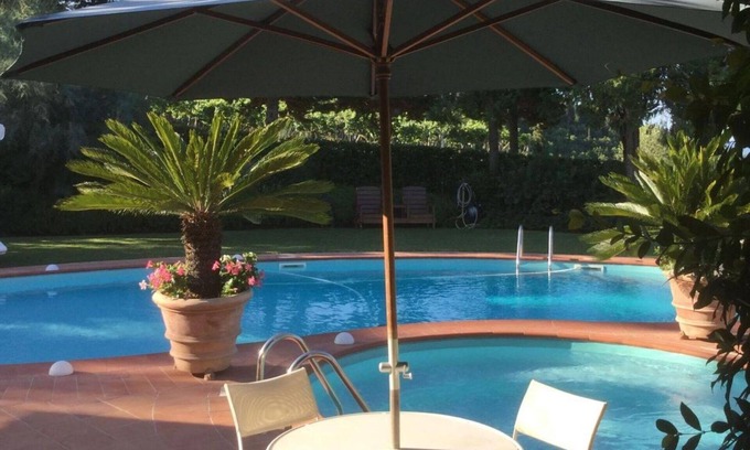 Tavarnelle Val di Pesa House | Beautiful private villa with hot tub, WIFI, A/C, private pool, TV, patio and panoramic view
