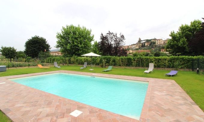 Castiglion Fiorentino Villa | Beautiful private villa for 6 people with A/C, private pool, WIFI, TV and terrace, close to Cort.