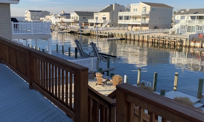 Ship Bottom House | Beautiful lagoon front, Ship Bottom