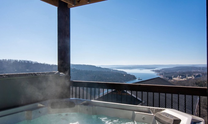 Indian Point House | Beautiful Lake Views, Indoor and Outdoor Pool, Private Hot Tub, and Game Room!