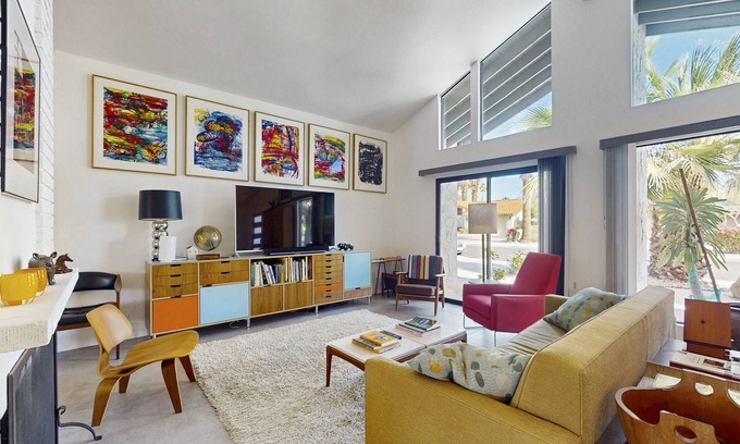 Sonora Sunrise House | Beautiful Mid-Century Modern Home w/Private Heated Pool & Spa - Dog Welcome