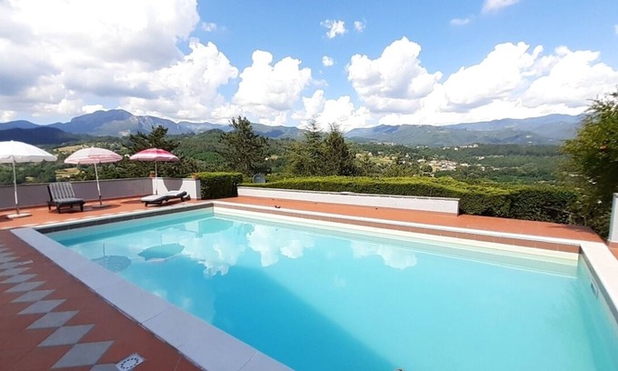 Camporgiano Other | Beautiful newly restored stone barn with private pool, beautiful views and WIFI