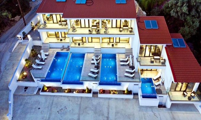 Perigiali Villa | Beautiful Ocean View Lefkada Villa | 2 Bedrooms | Villa Elite | Stunning Sea.