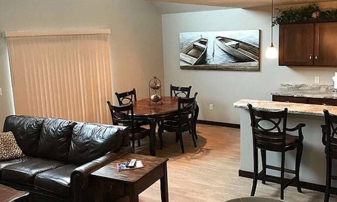 Spirit Lake House | Beautiful Okoboji Poolside Vacation Cabin at Bridges