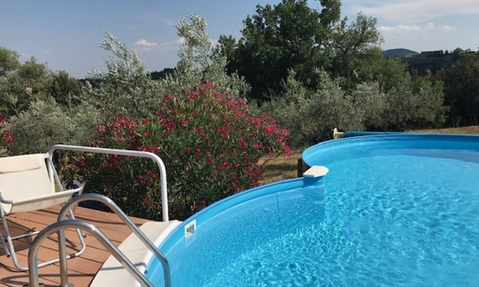 Montepulciano Villa | Beautiful private villa with private pool, WIFI, TV, patio, pets allowed and panoramic view