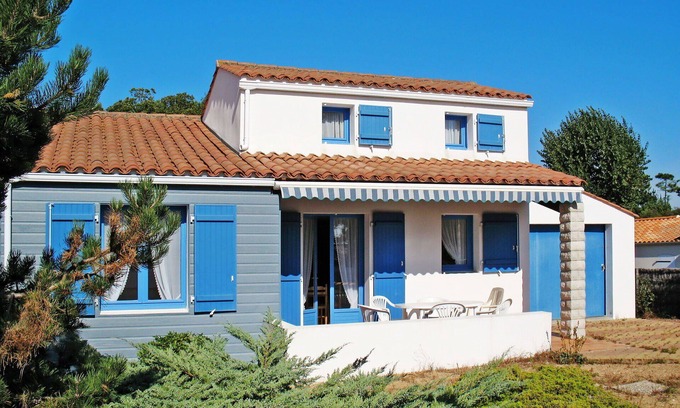 Bourgenay House | Beautiful private villa for 6 people with WIFI, TV, terrace and pets allowed