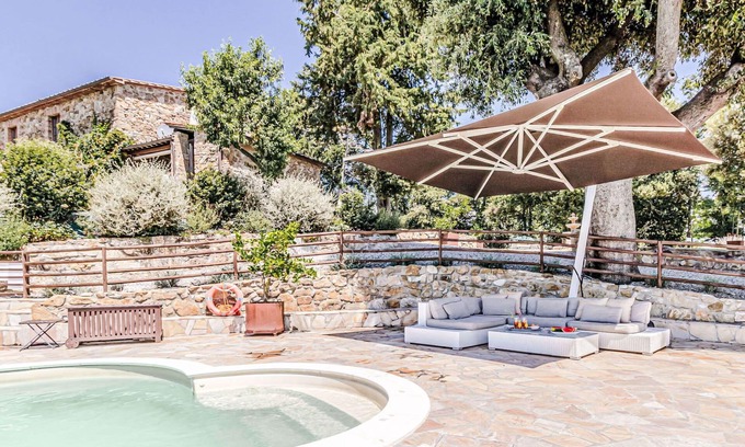 Montecatini Val di Cecina Villa | Beautiful private villa for 10 people with pool, WIFI, A/C, TV and terrace