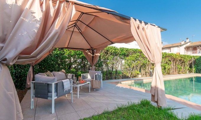 San Donato Villa | Beautiful private villa for 15 people with hot tub, private pool, WIFI, TV and patio