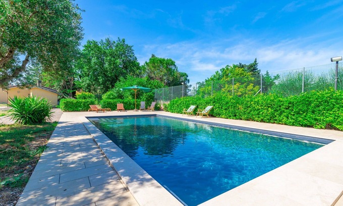 Urbisaglia House | Beautiful private villa for 7 guests with WIFI, private pool, TV, patio and panoramic view