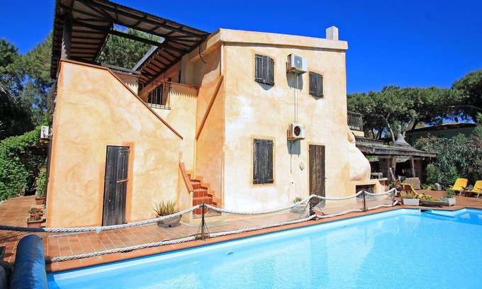 San Pietro a Mare Villa | Beautiful private villa with private pool, A/C, WIFI, TV, patio, pets allowed and parking