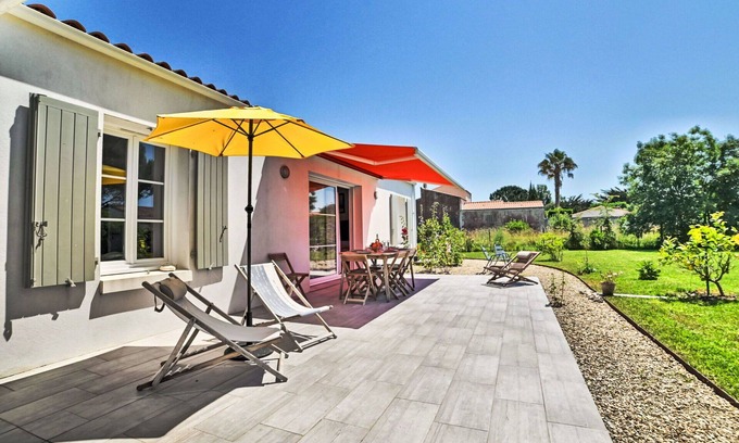 La Bree-les-Bains House | Beautiful private villa for 6 people with WIFI, TV and terrace