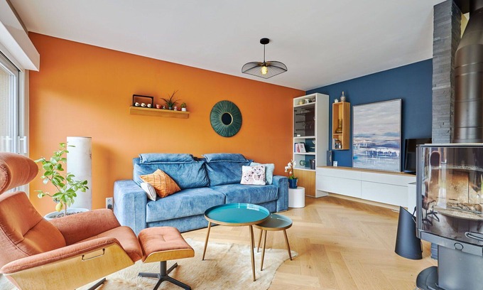 Portbail House | Beautiful private villa for 2 guests with WIFI, terrace and pets allowed