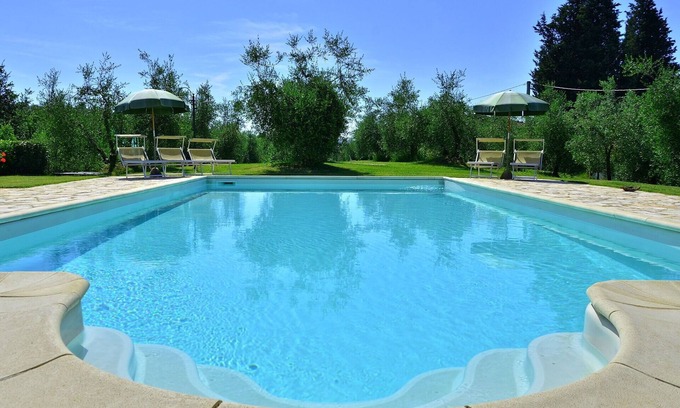 San Miniato Villa | Beautiful private villa for 8 guests with private pool, WIFI, A/C, TV, terrace and panoramic view