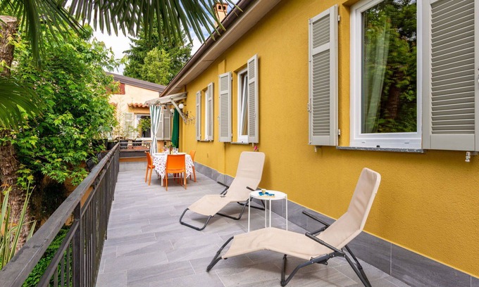 Invorio House | Beautiful private villa for 6 guests with A/C, TV, terrace and pets allowed