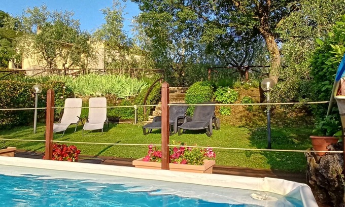 Rufina House | Beautiful private villa for 6 guests with WIFI, private pool, TV and panoramic view