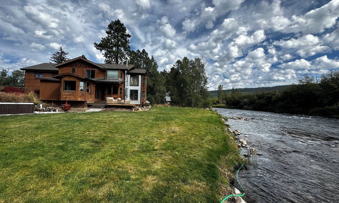 Bayfield House | Beautiful river front home with fly fishing skiing hiking kayaking and much more