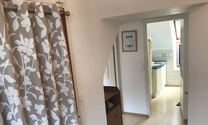 Moelan-sur-Mer Bed & Breakfast | Beautiful room in a green setting