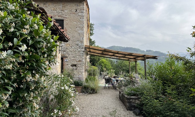 Nozanno Other | Beautiful Three-Story Stone Farmhouse Near Lucca, Tuscany