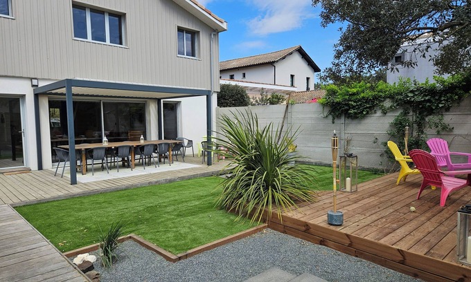 Lacanau-Ocean House | Beautiful villa 4*, near the beach