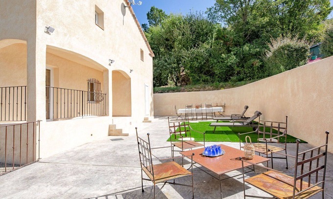 Bauduen House | Beautiful villa for 8 people with WIFI, TV, terrace and pets allowed