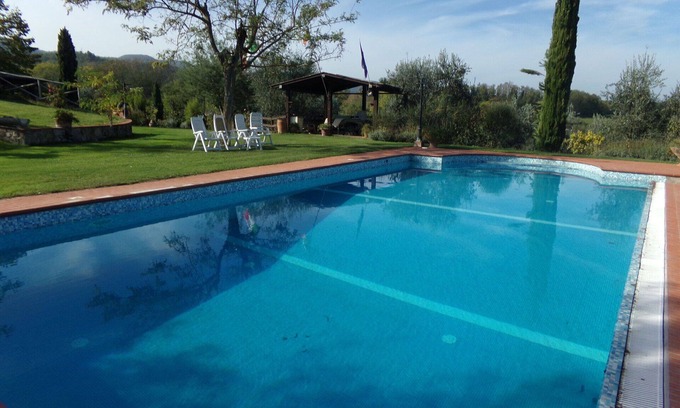 Cavriglia House | Beautiful villa for 6 guests with A/C, private pool, WIFI, TV, patio and pets allowed