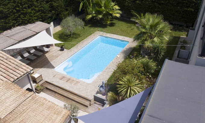 Plaine de la Brague Villa | Beautiful villa with private pool and jacuzzi near the sea