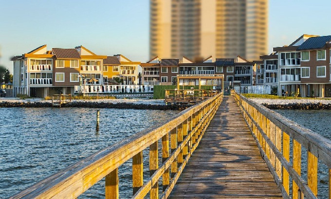 Pensacola Beach Condo | Beautiful Waterfront Condo with Pool, Hot Tub, Pier, Tennis, Near Everything!