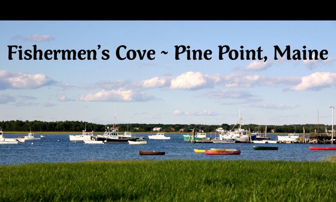 Scarborough Cottage | Beautiful Waterfront Coastal Cottage in Pine Point, Maine. Right on the Harbor
