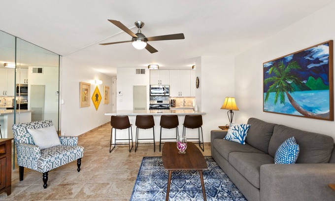 Kihei Condo | Beautifully remodeled Sugar Beach #104, meticulously cleaned and maintained