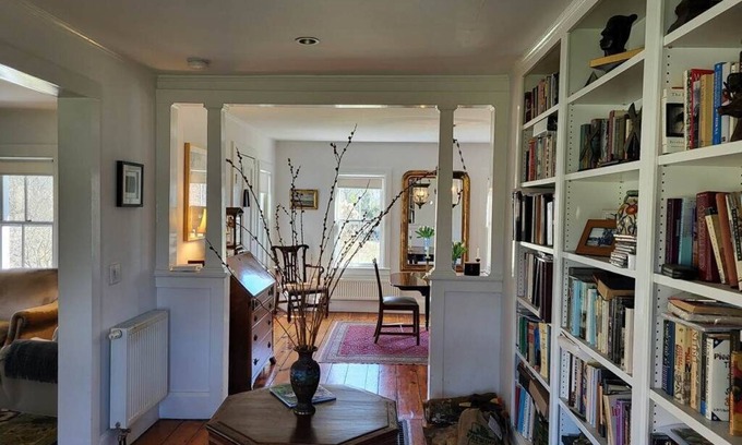 Hillsdale House | Beautifully renovated and decorated farmhouse on quiet Hillsdale country road