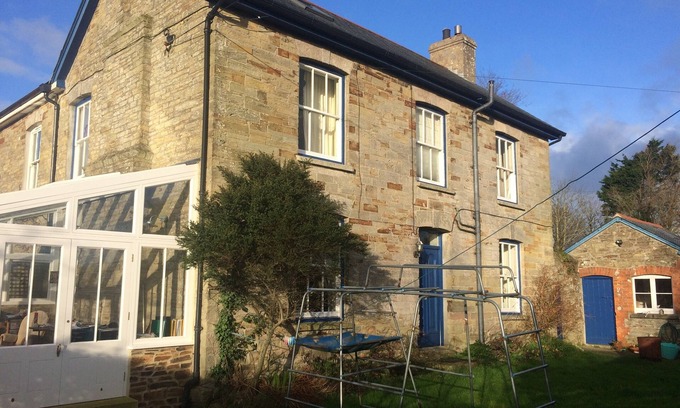 Mithian House | Beautifully restored farmhouse in Mithian a couple of miles from the north coast