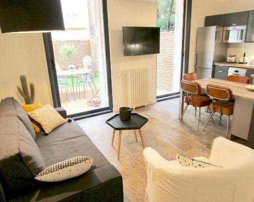 Musicians Quarter Apartment | Bel appartement avec jardin hyper centre Nice