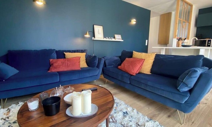 Le Touquet-Paris-Plage Apartment | Bel appt 5 pers proche mer avec grande terrasse