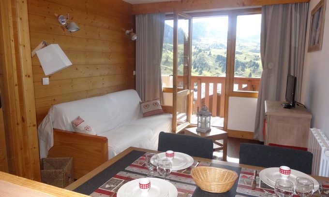 Belle Plagne Apartment | Belle Plagne Les Nereïdes Appart. 2 pieces of 4/5 pers. 3 crystals