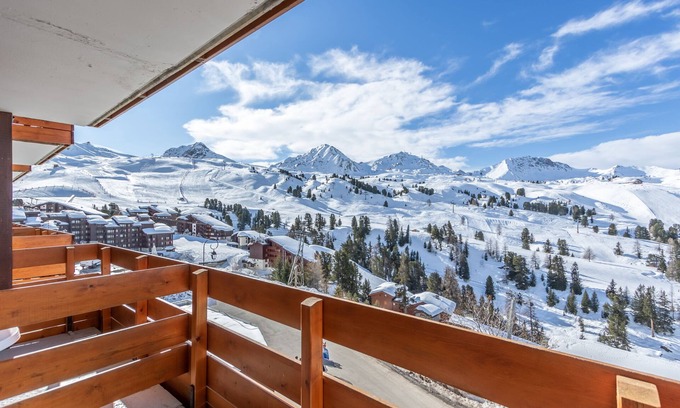 Belle Plagne Apartment | Belle Plagne, panoramic view, linen and parking included!