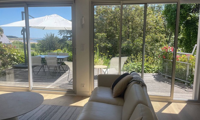 Clohars-Carnoet House | Belle Villa de Bord de mer au Pouldu - vue mer et Nature